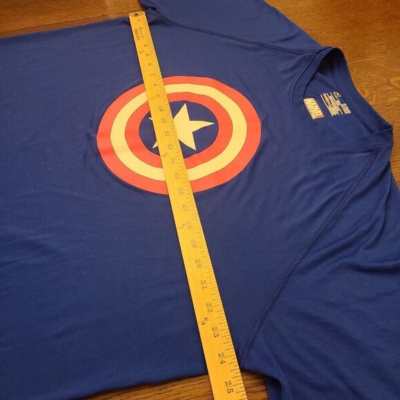 Under Armour Marvel Steve Rogers Alter Ego Captain America XL Shirt - Picture 4 of 16
